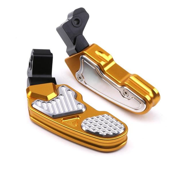 

for pcx 125 150 cnc motorcycle rear foot pegs rests pedal passenger footrest pad plate pcx125 pcx150 scooter accessories