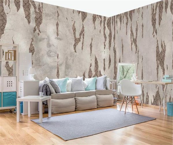 European And American Retro Vintage Marilyn Monroe Decoration Whole House Background Wall Romantic Beautiful Wallpaper Moving Wallpapers Mural