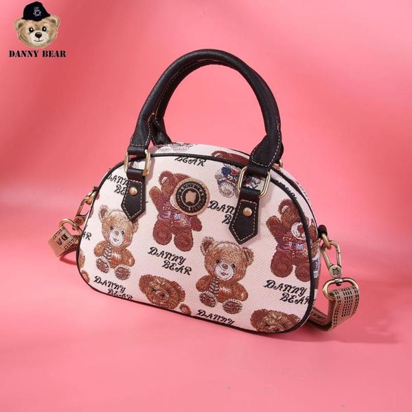 

danny bear ткань женщины crossbody сумка уличная сумка повседневная женская мода сумка dmb6915007-087w