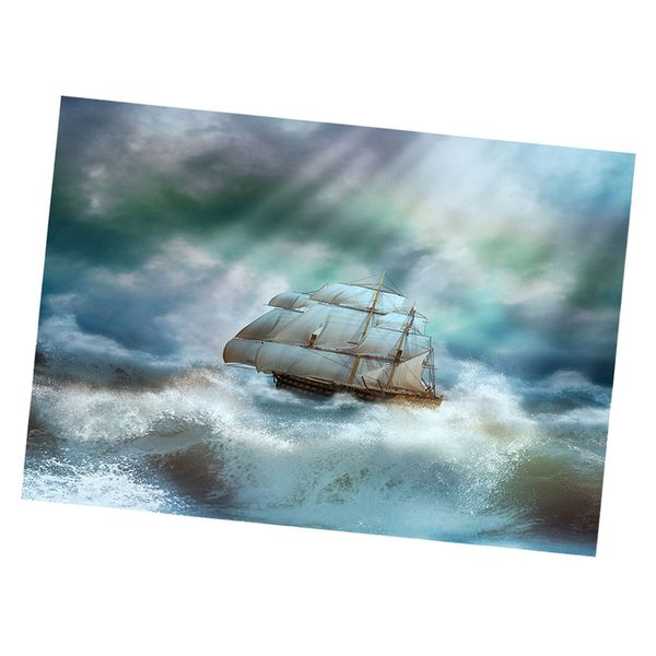 

fish tank landscape poster fish tank wall background decor picture