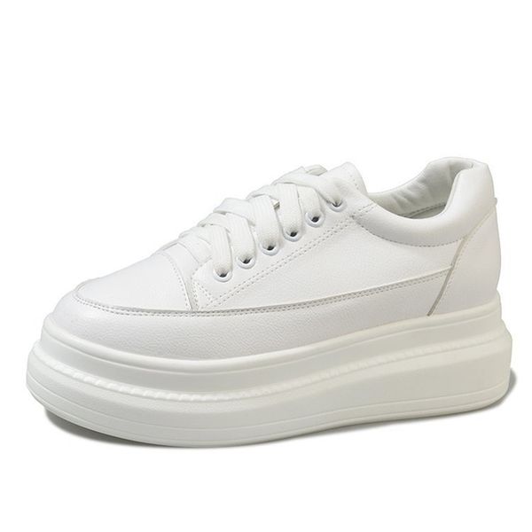 

high platform sneakers women casual shoes fashion white chunky trainers women 2019 shoes female new sneakers tenis feminino esportivo, Black
