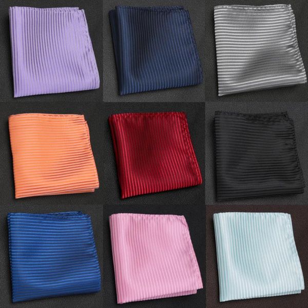 

mens handkerchief solid hankies men luxury hanky business pocket square chest towel fashion formal dress cravat accessories, Black;gray