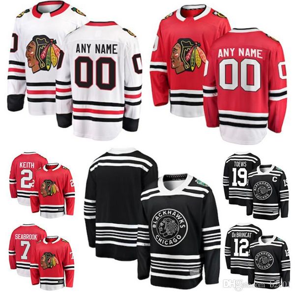 

Custom Chicago Blackhawks Jersey DeBrincat Seabrook Dominik Kahun Adam Boqvist Chris Kunitz Cam Ward Hossa Manning Kane Toews Mikita Hull
