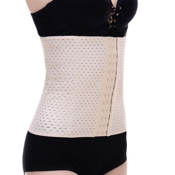 

new waist back support women training shaper belt women postpartum slimming weight loss corset body shaper belt bodysuit, Black;gray