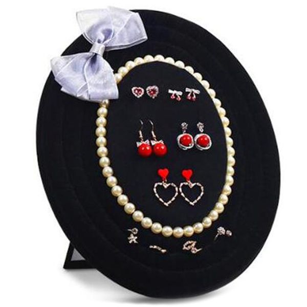 

jewelry display board jewelry display stand props earrings earrings necklace ring storage rack, Pink;blue