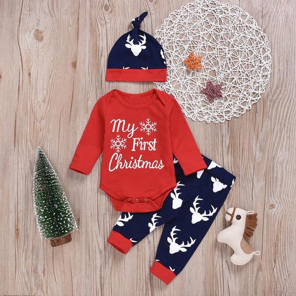

full sleeve baby clothes o-neck christmas clothes letter pullover toddler boy baby roupas infantis menina, White