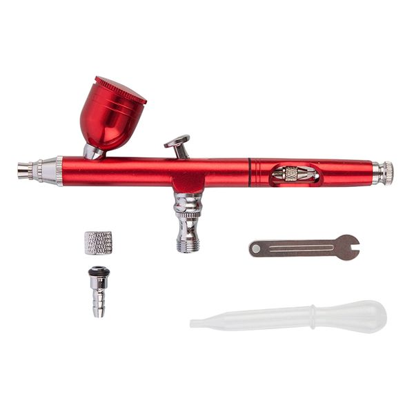 

0.3 nozzles airbrush with 11pcs set poratble cleaning spray gun accessories cake decorating brushes for manicure air brush