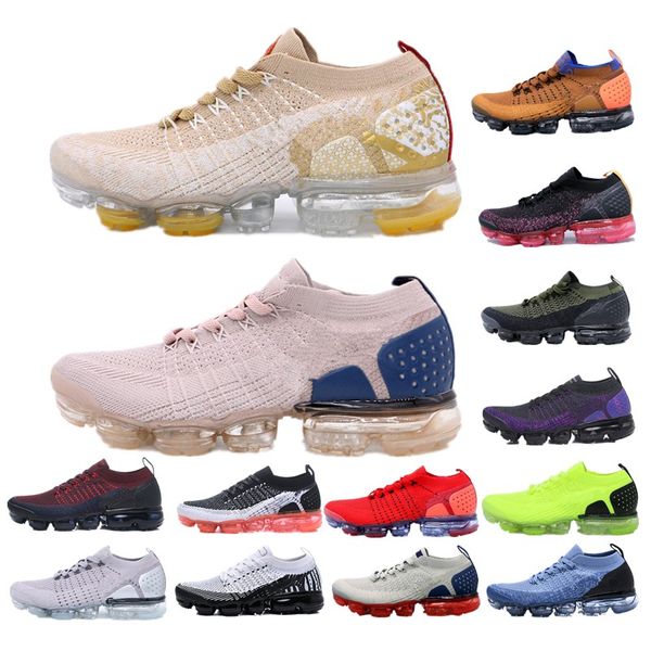

2019 new arrival air womens mens 3.0 fly fashion luxury designer mvapors low cushion shoes brand fashion knit maxes bullet chaussures