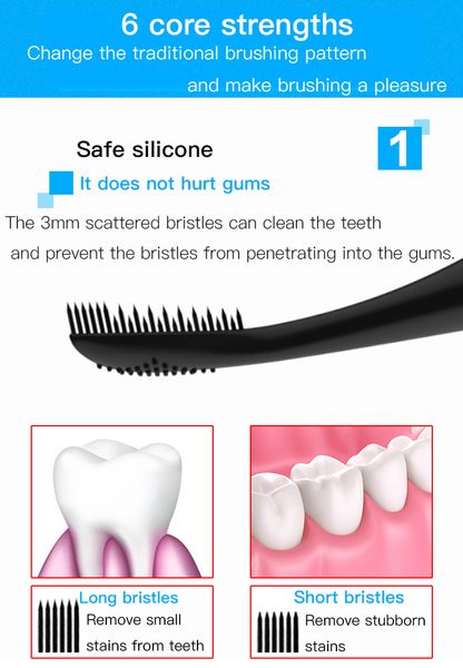 

intelligent electric toothbrush sonic ultrasonic automatic usb charging strong power waterproof sonic wave automotic silicone