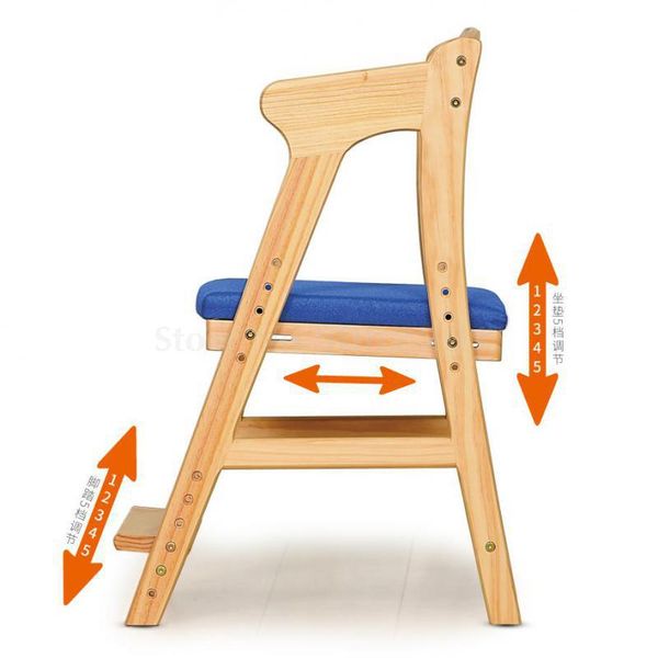 

children's learning chair students'backrest chair correction can lift computer chair, desk and writing