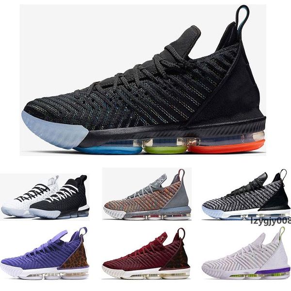 

new arrivel mens 16s basketball shoes i promise equality home multicolor oreo trainers sports designer sneaker shoes size us 7-12
