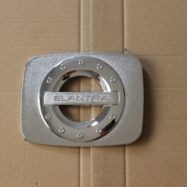 

fit for elantra 2008-2016 abs chromed fuel gas tank cover cap trim