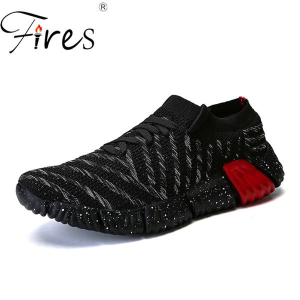 

fires brand men's sneakers summer breathable sport light running shoes outdoor jogging athletic male shoes zapatillas hombre
