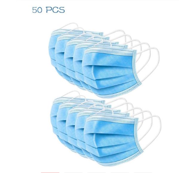 

dhl fast professional protective face mouth mask disposable protect 3 layers filter dustproof earloop non woven mouth masks