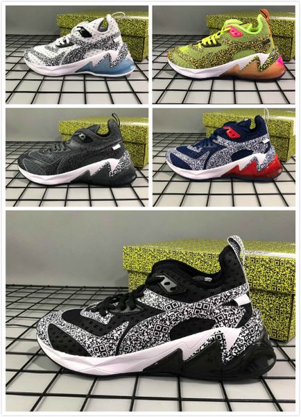 

new 2019 mens lqdcell running shoes of qr code old daddy mesh breathable sneakers man s chaussures 5 color men trainers zapatos with box