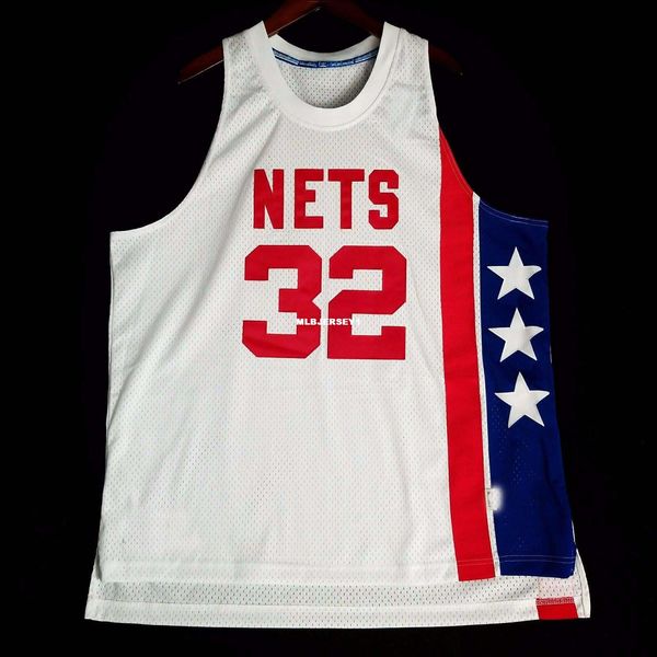 

100% stitched julius erving dr j 32# soul vest hwc jersey mens vest size xs-6xl stitched basketball jerseys ncaa, Black;blue