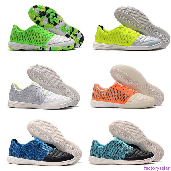 

new arrival soccer shoes lunar gato ii ic soccer cleats mens indoor football boots md leather skin botas de futbol us6.5-11