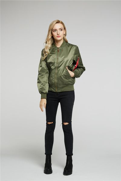 

Womens Spring Autumn Thin Baseball Costume Srand Sleeve Pocket Boyfirend Style Colar Long Feamle Clothing Short Casual Outerwear