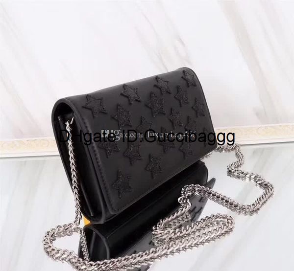

classic ladies messenger bag women's famous designer shoulder bag ladies' clutch bag girl black chain tote size 22-14-5cm