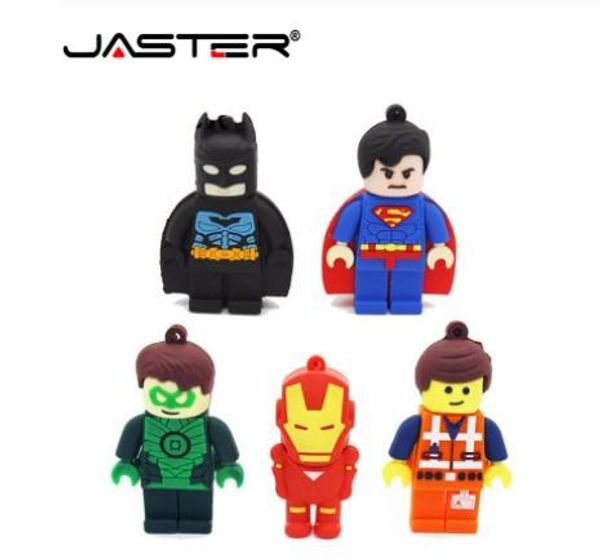 

ell genuine batman usb flash drive 4g 8g 16g cartoon super hero iron man memory stick pen drive pendrive 64gb 32gb u disk