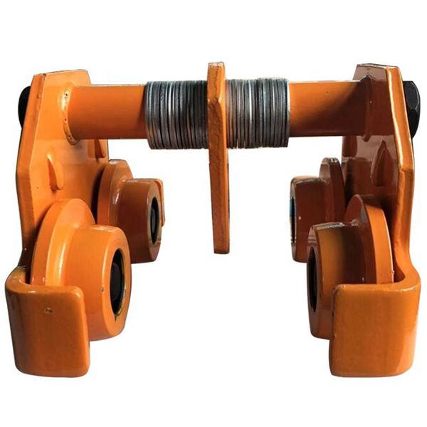

1 ton ordinary trolley push beam monorail trolley lifting chain hoist chain