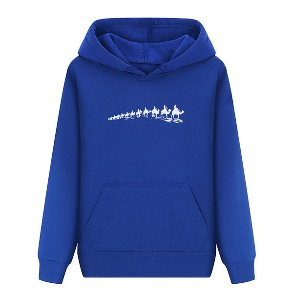 

casual men long sleeve cotton hoodies sweatshirt solid color print trend pullover coat warm men 's winter clothes gray harajuku, Black