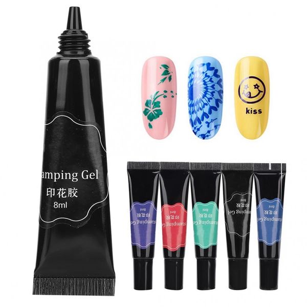 

nail printing glue for nail art stickers transfer tips manicure decorations c