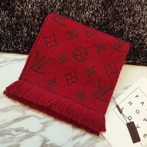 

2020winter logomania shine шарф высокого качества шерсти шелковый шарф женщины и мужчины два боковых черный красный шелк шерсть длинные шарф, Blue;gray