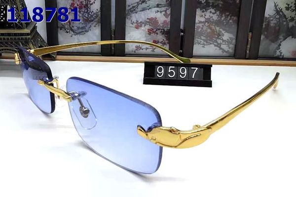 

luxury sunglasses brand designer vintage retro buffalo horn glasses men women sun glasses lenses golden frame leopard sunglasses with boxes, White;black