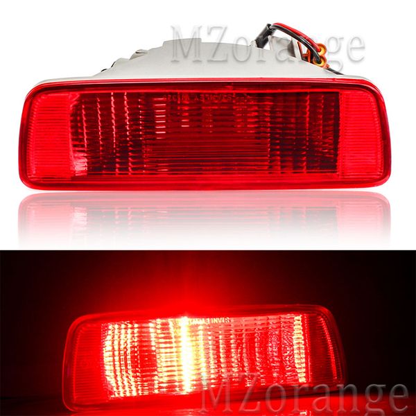 

mzorange 1 pair middle rear bumper reflector light tail for mitsubishi asx rvr outlander sport 2010-2016 rear light brake lamp