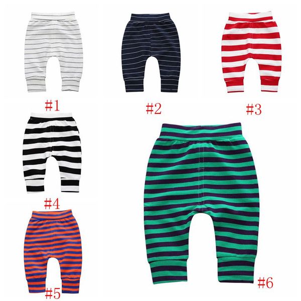 

baby clothes kids striped trousers infant anti-mosquito split pants boys girls cotton pp pants elastic soft night pajamas legging py484, Blue