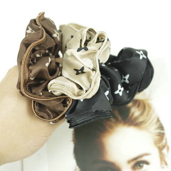 

scrunchies chouchous gli scrunchies soft accessories ponytail holder suitable for girl scrunchies chouchous good quality sales odaum, Pink