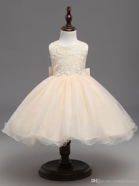 

горячая распродажа шампанское цветочница платье кружева для свадьбы платье принцессы для первого причастия бальное платье vestido comunion к, White;blue