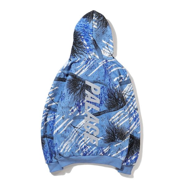 

palaces mens hoodie luxury mens designer hoodie tree branch print classic logo hoodie 20ss new trend men sweatshirt, White;black