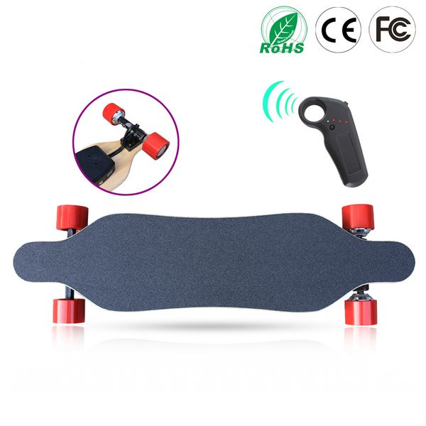 

4 колеса электрический длинный совет профессиональный 7 слоев клен скейтборд дорога лонгборд взрослый спуск улица танцы доска