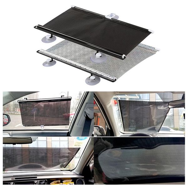 

retractable car front rear side window sunshades pvc auto windows sun shade anti-uv protection sun visor for any car