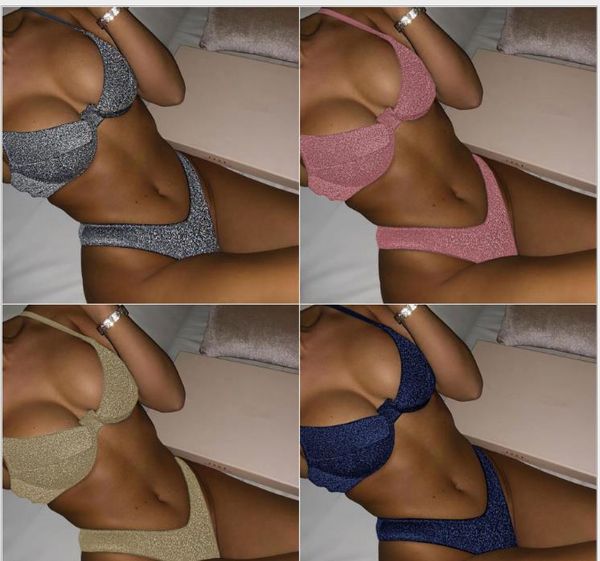 

женский сплит плавательный костюм flash fabric sexy steel с бикини