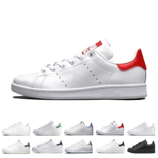 

Best discount smith men women stan shoes black white red blue silver pink smith sneakers Casual shoes leathe size 36-44
