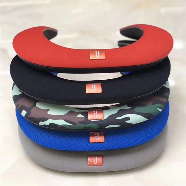 

Neck mounted u haped bib wirele bluetooth peaker wearable neck wearing neckband neck hanging mini creative card port audio