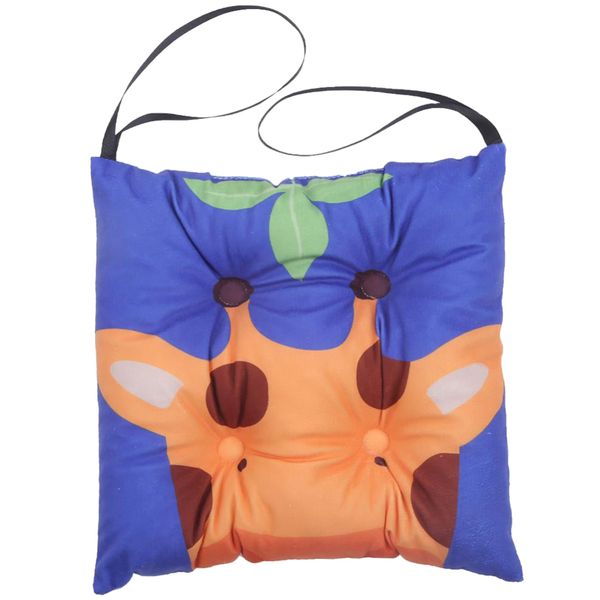 

printed lovely cartoon deer pattern filled cushion with pearl cotton comfortable seat pads for kindergarten