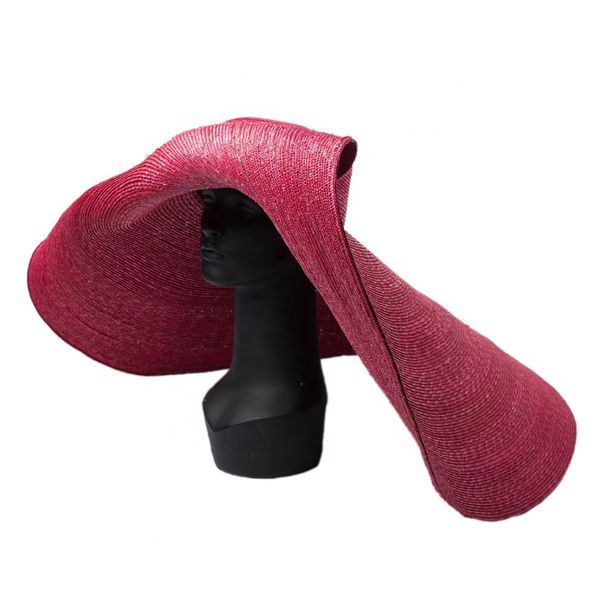 

large over size sun hat 1 m colorful big brim summer beach straw hat