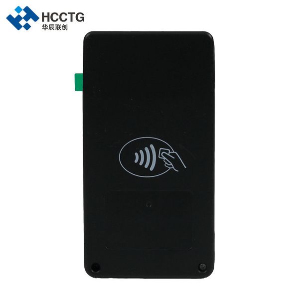 

mpos mobile payment terminal magnetic card reader nfc&ic chip card reader with keypad - hty711