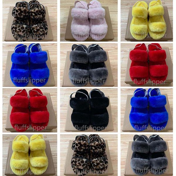 

women's summer new pantoufle flip flop furry pantoufle slippers breathable and comfortable slipper oh yeah superior quality slides, Black