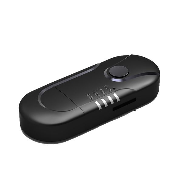 

onever car bluetooth receiver support hands-call and intelligent noise reduction car stereo aux audio player fm radio