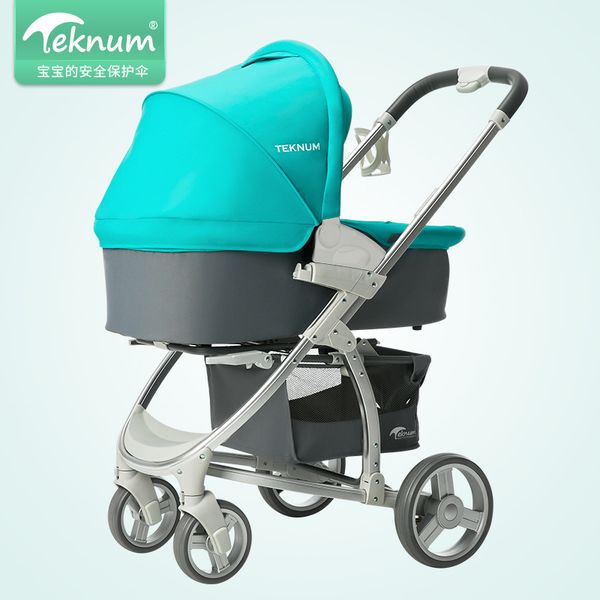 

текнум коляска коляска может сидеть высокий пейзаж легкий 0-3 лет новорожденных ребенок толчок, нажим раскладывающаяся