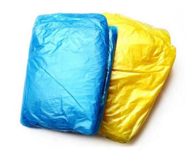 

disposable pe raincoats poncho rainwear travel rain coat rain wear gifts mixed colors