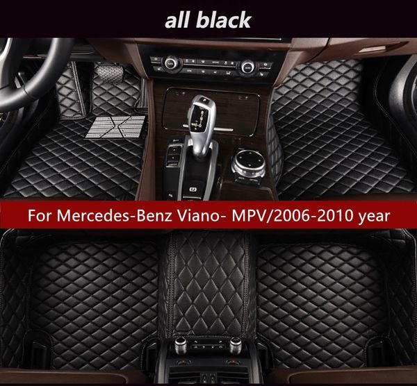 2019 For Mercedes Benz Viano Mpv 2006 2010 Year Car Interior Foot Mat Non Slip Environmental Protection Tasteless Non Toxic Floor Mat From