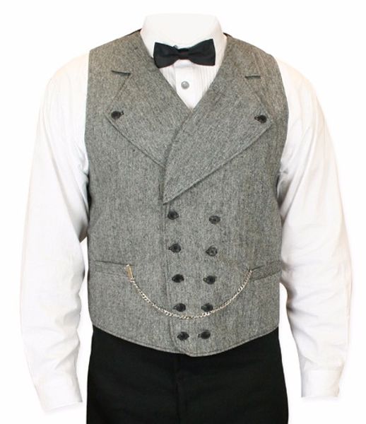 

the latest jacket design gray tweed vest men's double-breasted men's wedding ball dinner suit vest groom, White;black