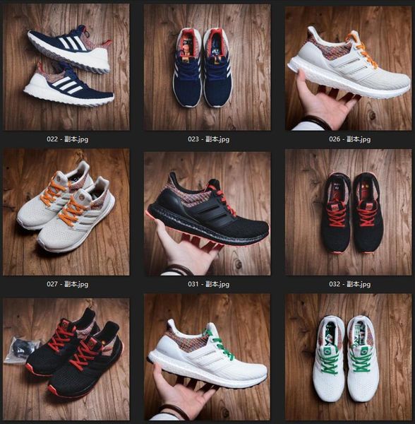 

aÃ°idas ultra boÃ²st 4.0 ub 3.0 trainer boosts ultraboost primeknit china red silver grey sneakers sports running shoes 111922, Black