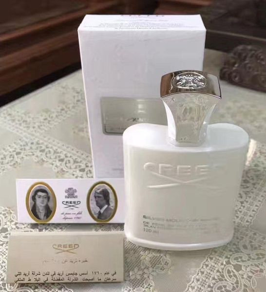 

new arrival creed perfume for men cologne 120ml with long lasting time good smell 1 to 1 quality high fragrance capactity